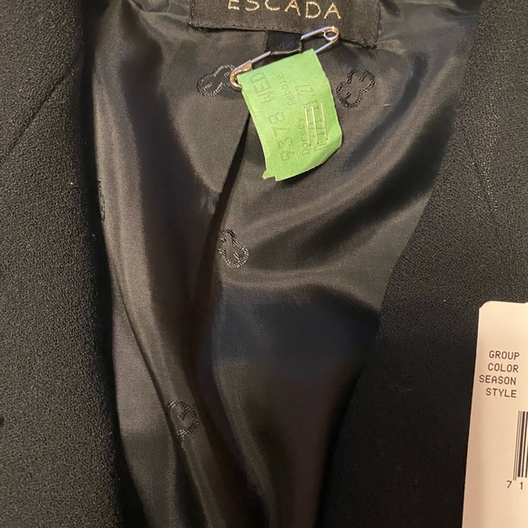 Authentic Escada black jacket - Picture 7 of 7